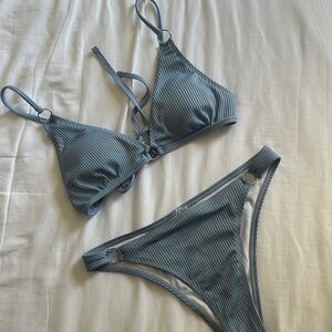 Blue/grey Bikini